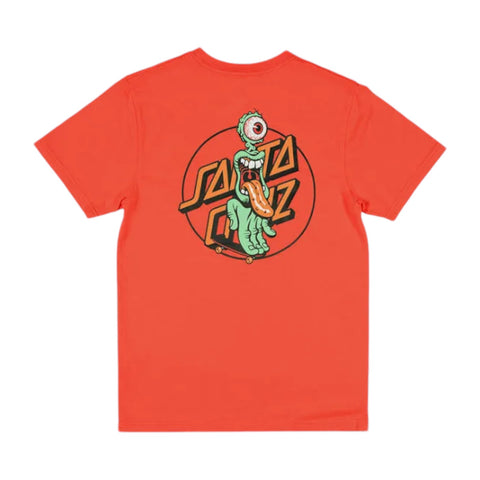 Santa Cruz opus grip dot tee - Orange