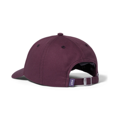 Huf bloom curved 6panel cap - Raisin