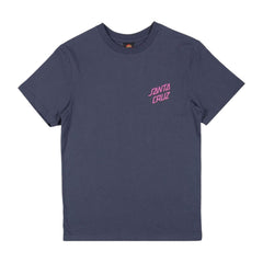 Santa Cruz Johnson beast dot stack youth tee - Navy