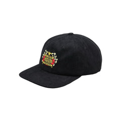 Soggybones Finishline unstructured cord cap - Black corduroy