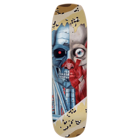 8.5in Cyborg Creature Skateboard Deck