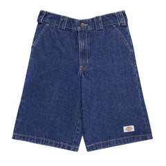 Denim loose fit multi pocket short YOUTH - Indigo