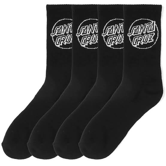 Opus dot sock - black 4pack