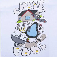 Chook Pool limited edition tee - white