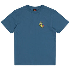 Metling hand tee youth - Vintage blue