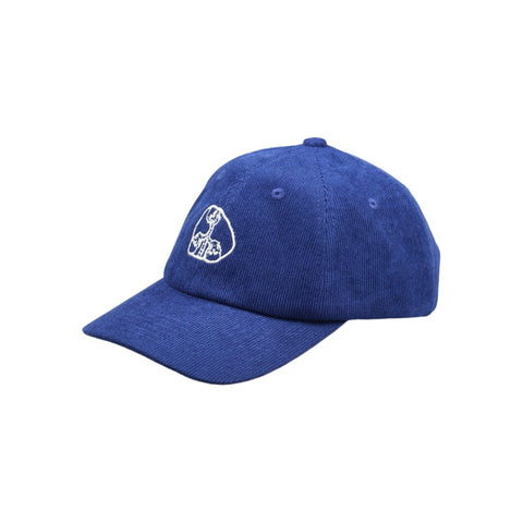 Soggybones PEACE OFF unstructred cord cap - Navy corduroy