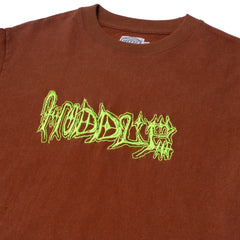 Hoddle Vision logo tee - Brown