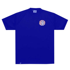 Soggybones 3D portal tee - Royal blue