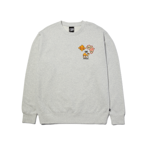 HUF X TOYOTA OVERLAND TOURING CREWNECK SWEATSHIRT