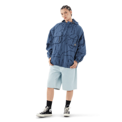 Huf Reservoir jacket - Oil Blue