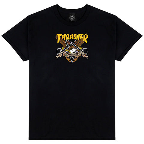 Thrasher Eaglegram Tee - Black