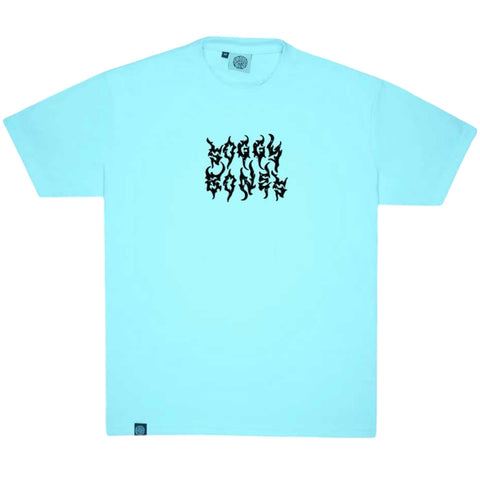 Soggybones In Chains Youth tee - sky blue