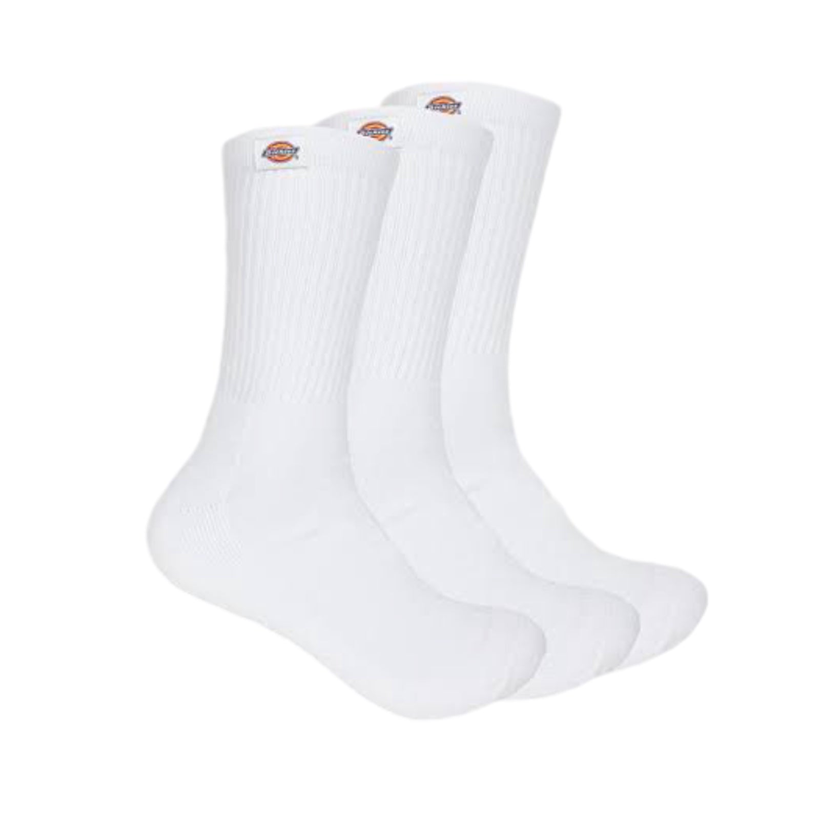 Dickies label sock size 6-12 / 3pack white