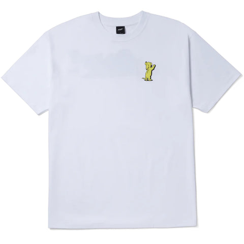 Huf Dog sense tee - White