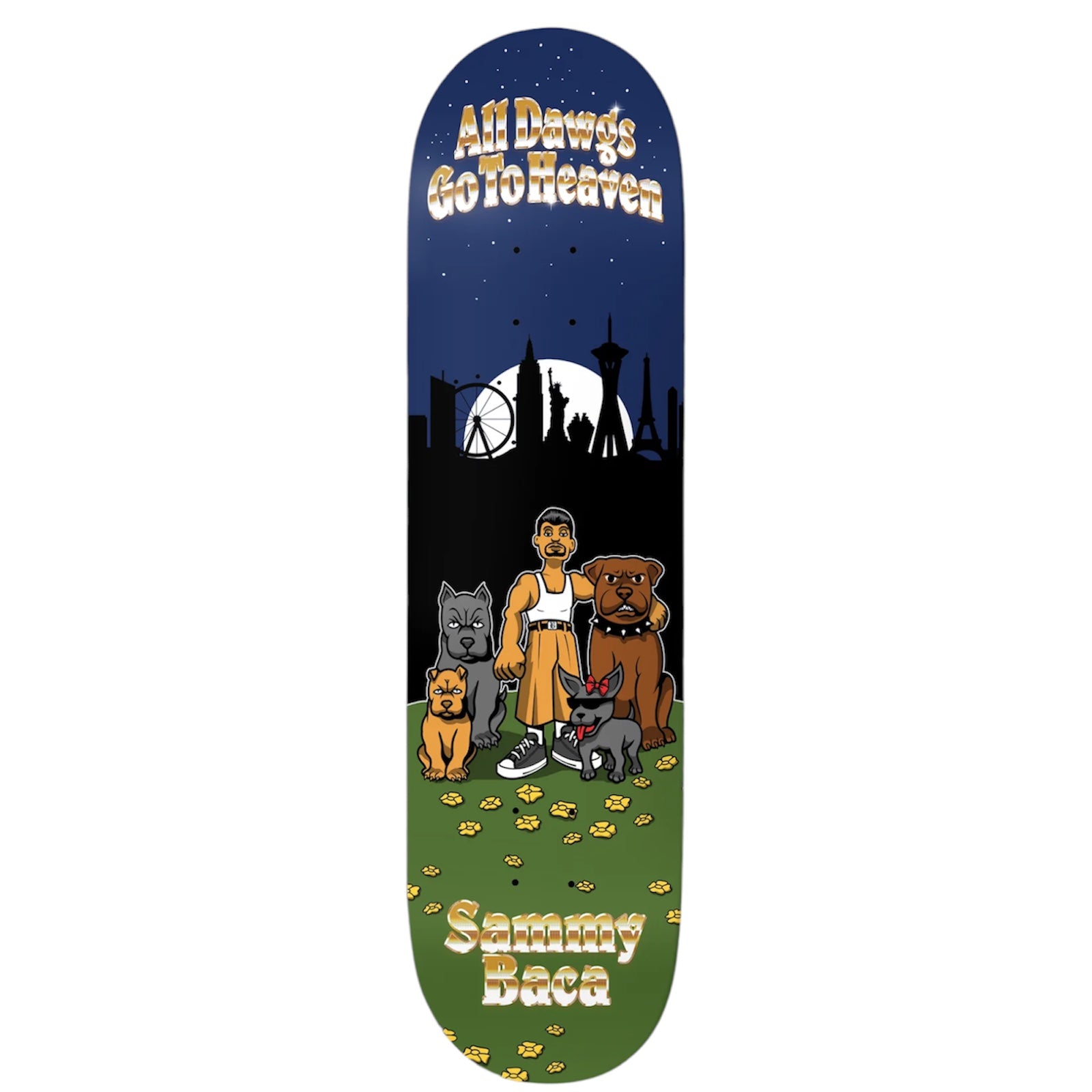 Baker Sammy Baca All dawgs go to heaven deck 8.5”